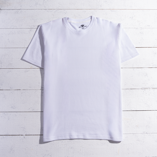 Waffle Cotton T-Shirt