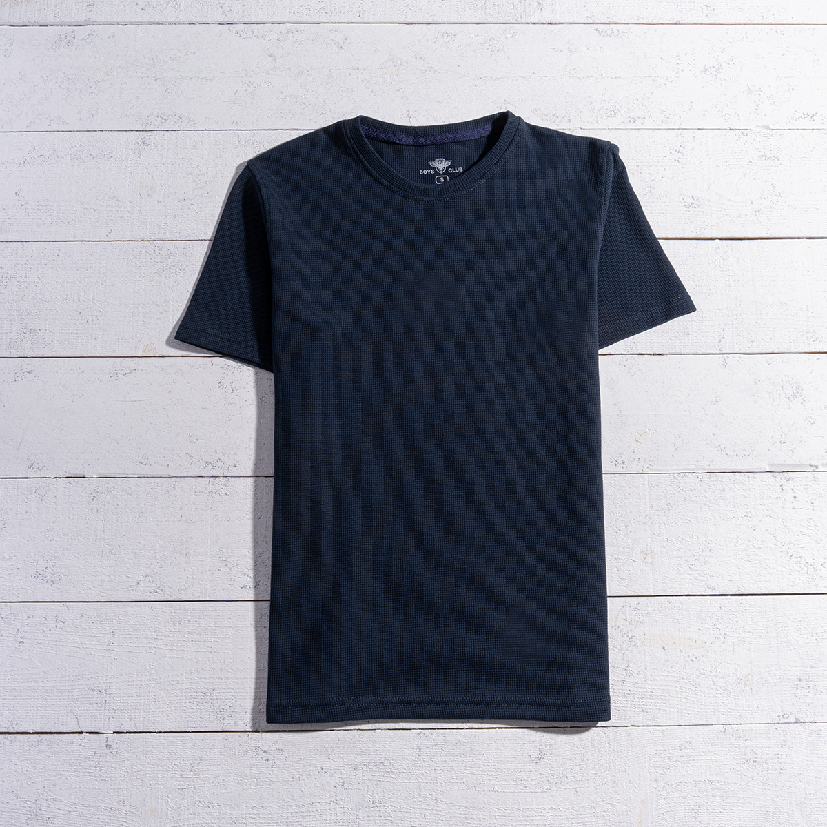 Waffle Cotton T-Shirt