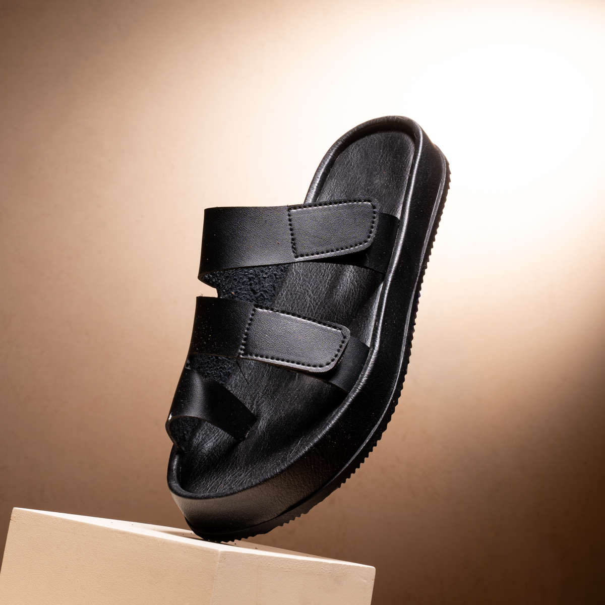 Leather EVA Slides