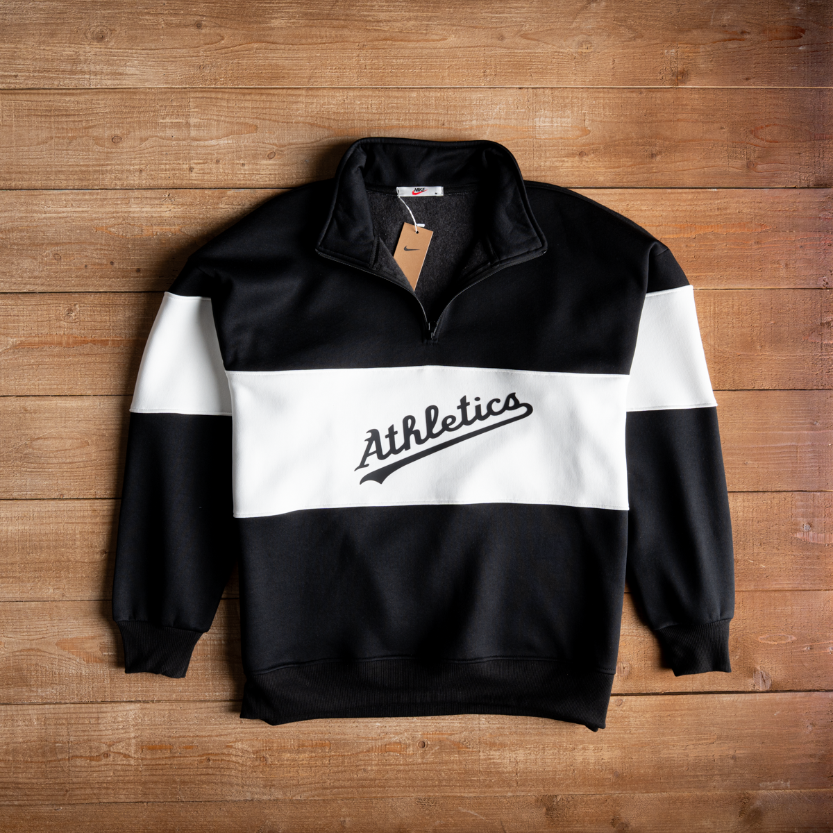 Athletics Cotton Half-Zip Sweatshirt