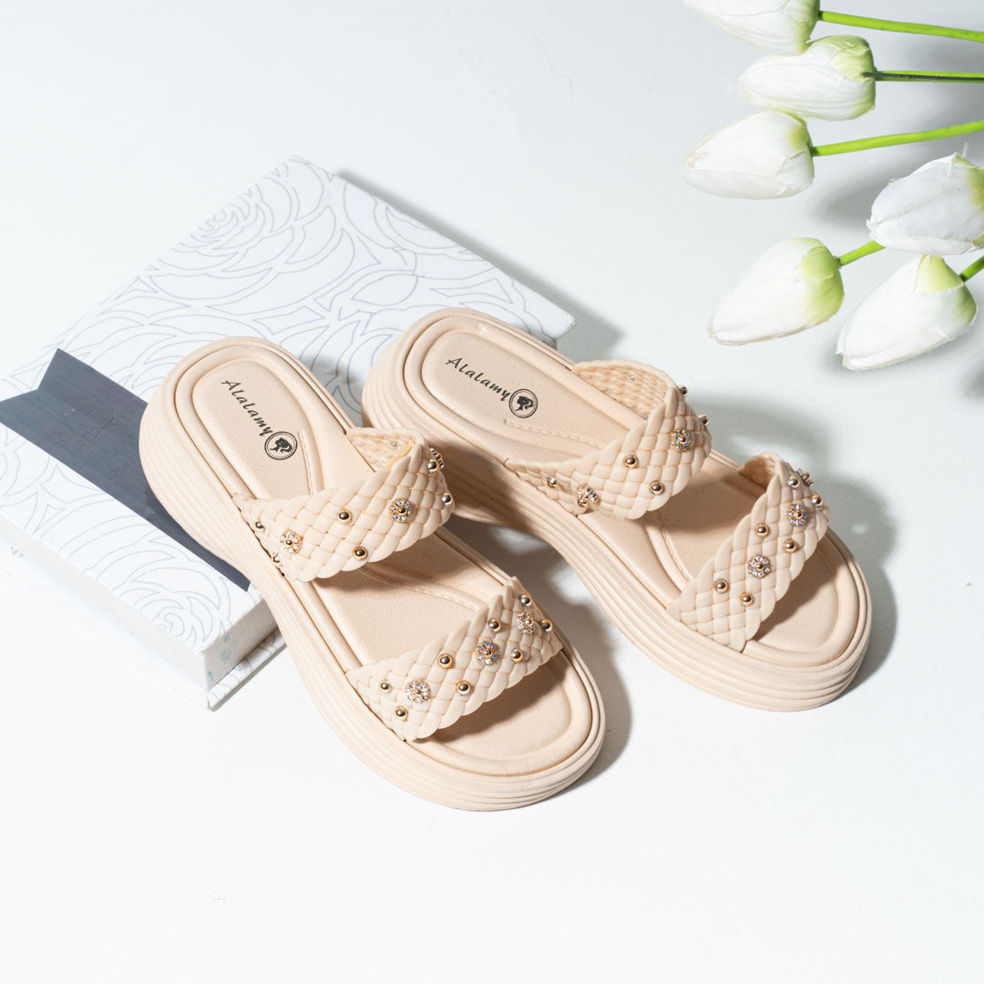 Crystal Luxe Women’s EVA Slides