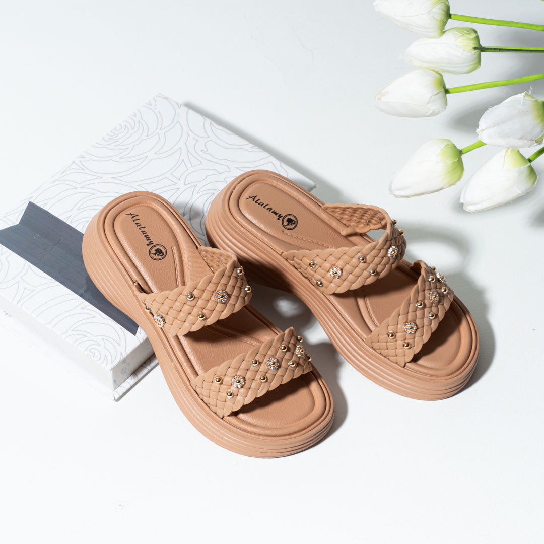 Crystal Luxe Women’s EVA Slides