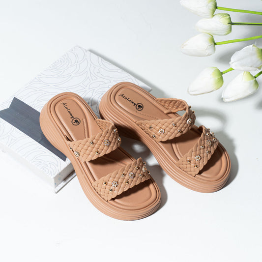 Crystal Luxe Women’s EVA Slides