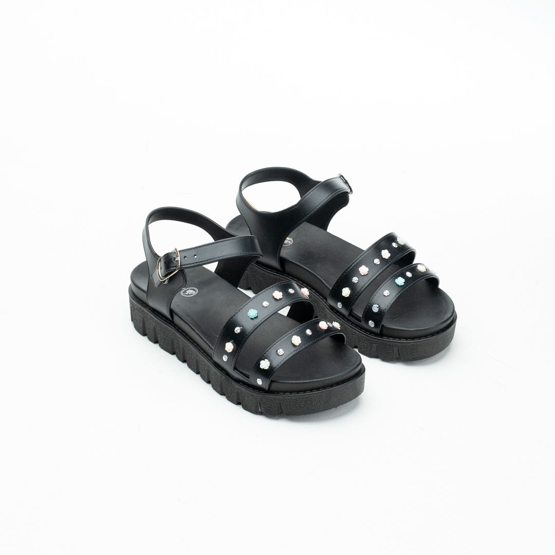 Girls’ EVA Sandals – Triple Strap Design