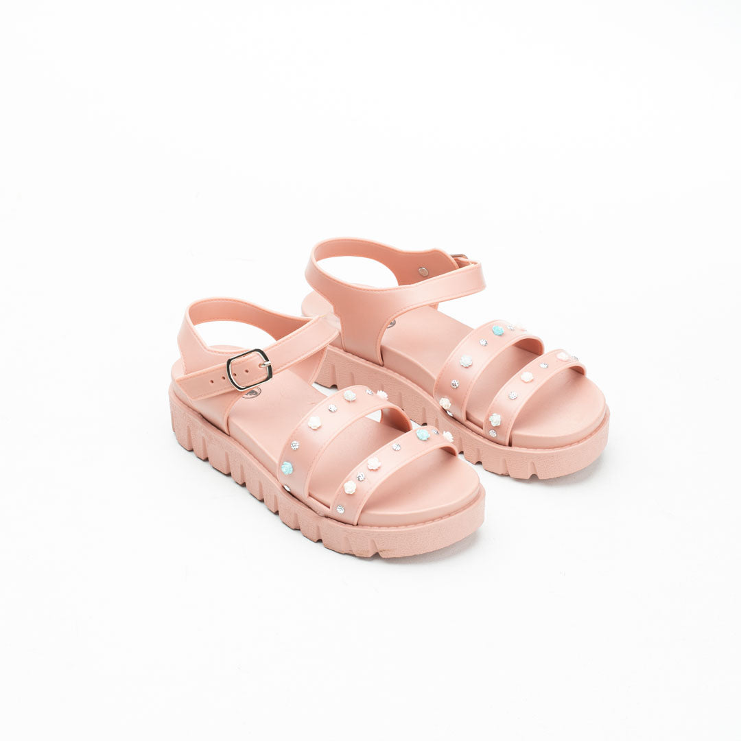 Girls’ EVA Sandals – Triple Strap Design
