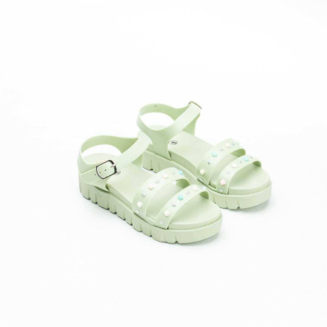 Girls’ EVA Sandals – Triple Strap Design