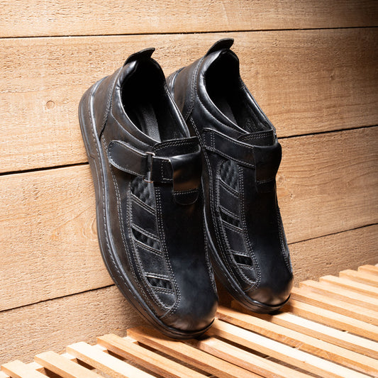 Classic Comfort Men’s Leather Sandals