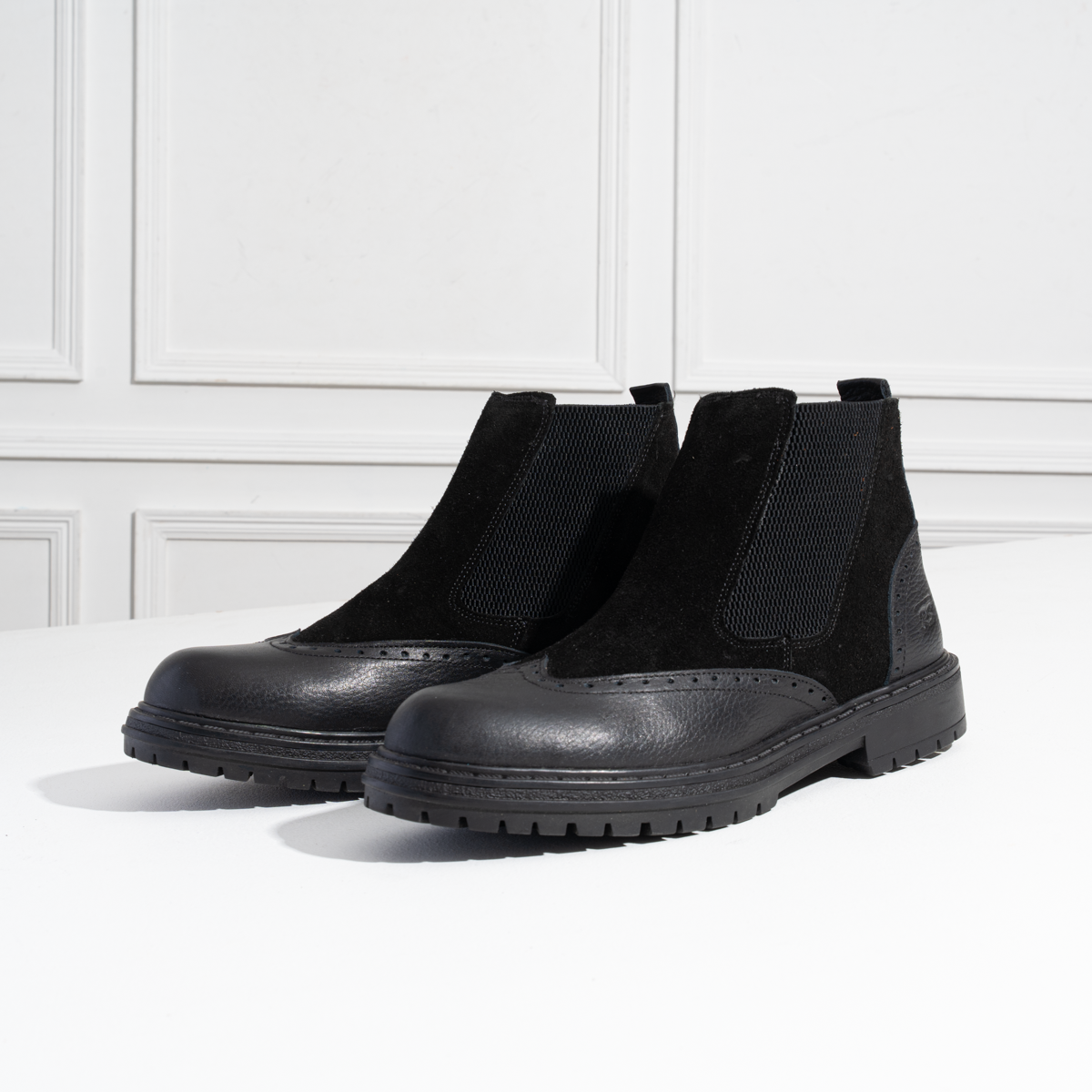 Men’s Suede Leather Half Boots