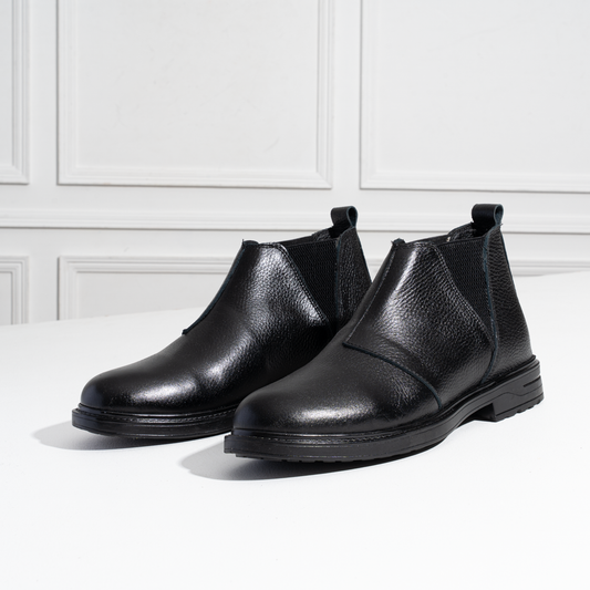 Men’s Slip-On Leather Half Boot