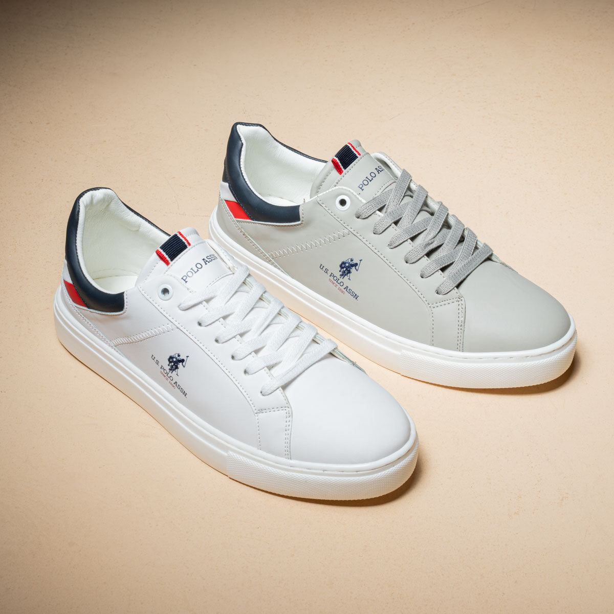 Men’s Low-Top Leather Shoes – Comfort & Grip