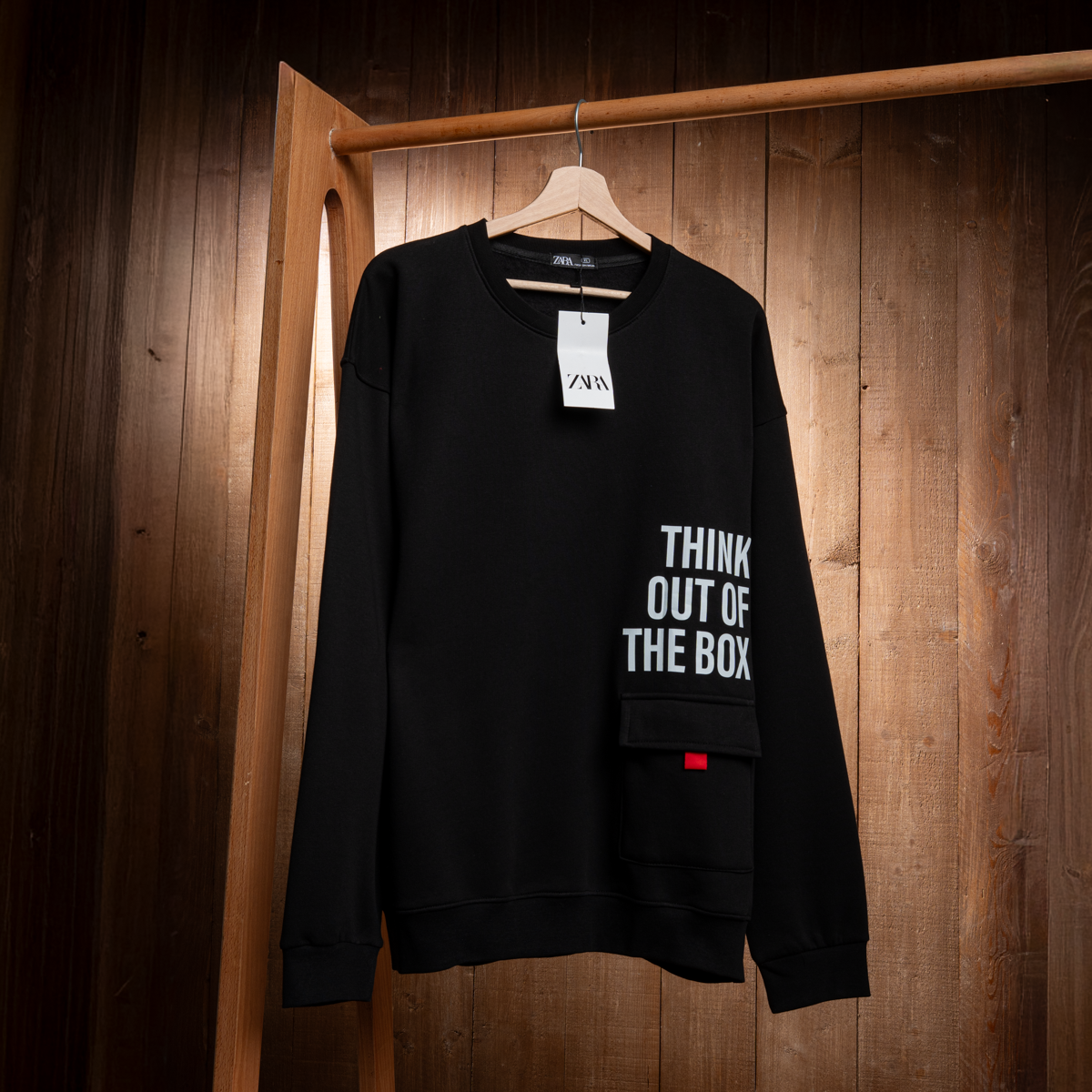 Think Out Of The Box Cotton Sweatshirt