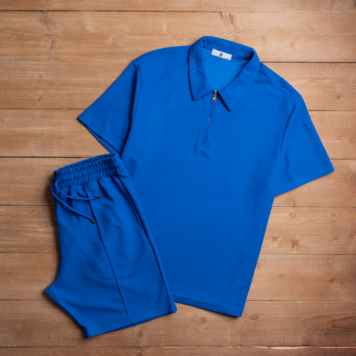 Men's Zip Polo Set