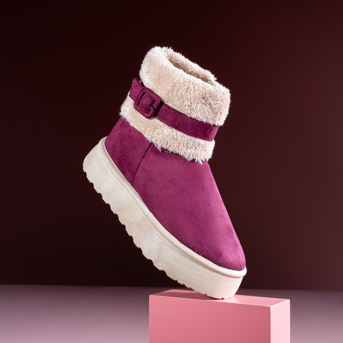 Cozy Suede Winter Boot