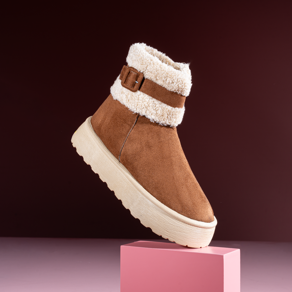 Cozy Suede Winter Boot