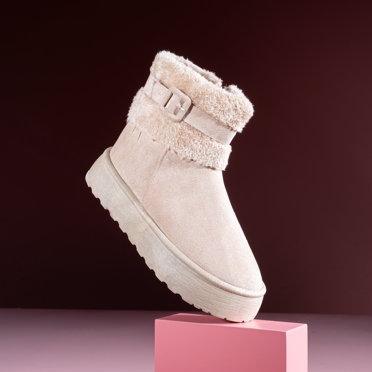 Cozy Suede Winter Boot