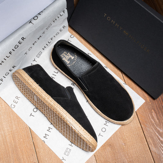 Tommy Elastic Suede Loafers