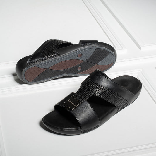 Tamima Genuine Gulf Leather Slippers