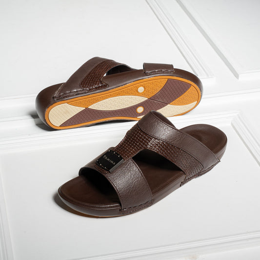 Tamima Genuine Gulf Leather Slippers