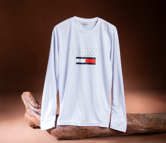 Tommy Winter Long Sleeve Casual T-Shirt