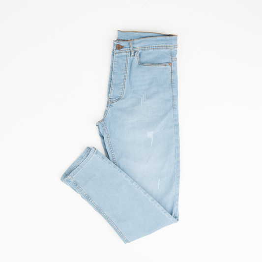 Men’s Distressed Stretch Jeans