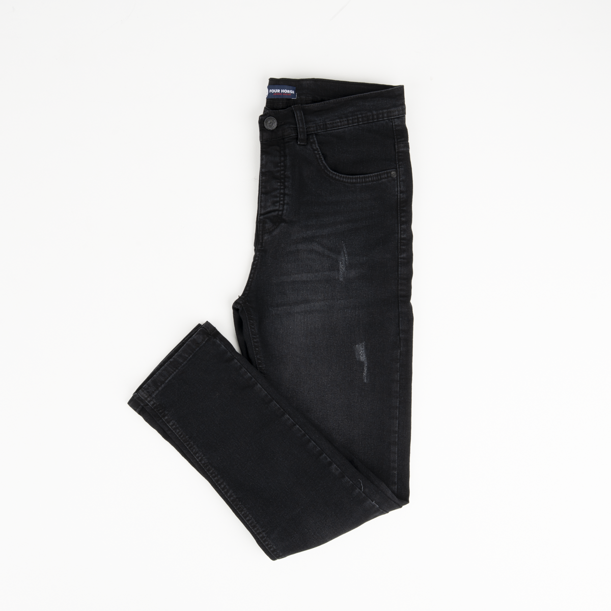 Men’s Distressed Stretch Jeans