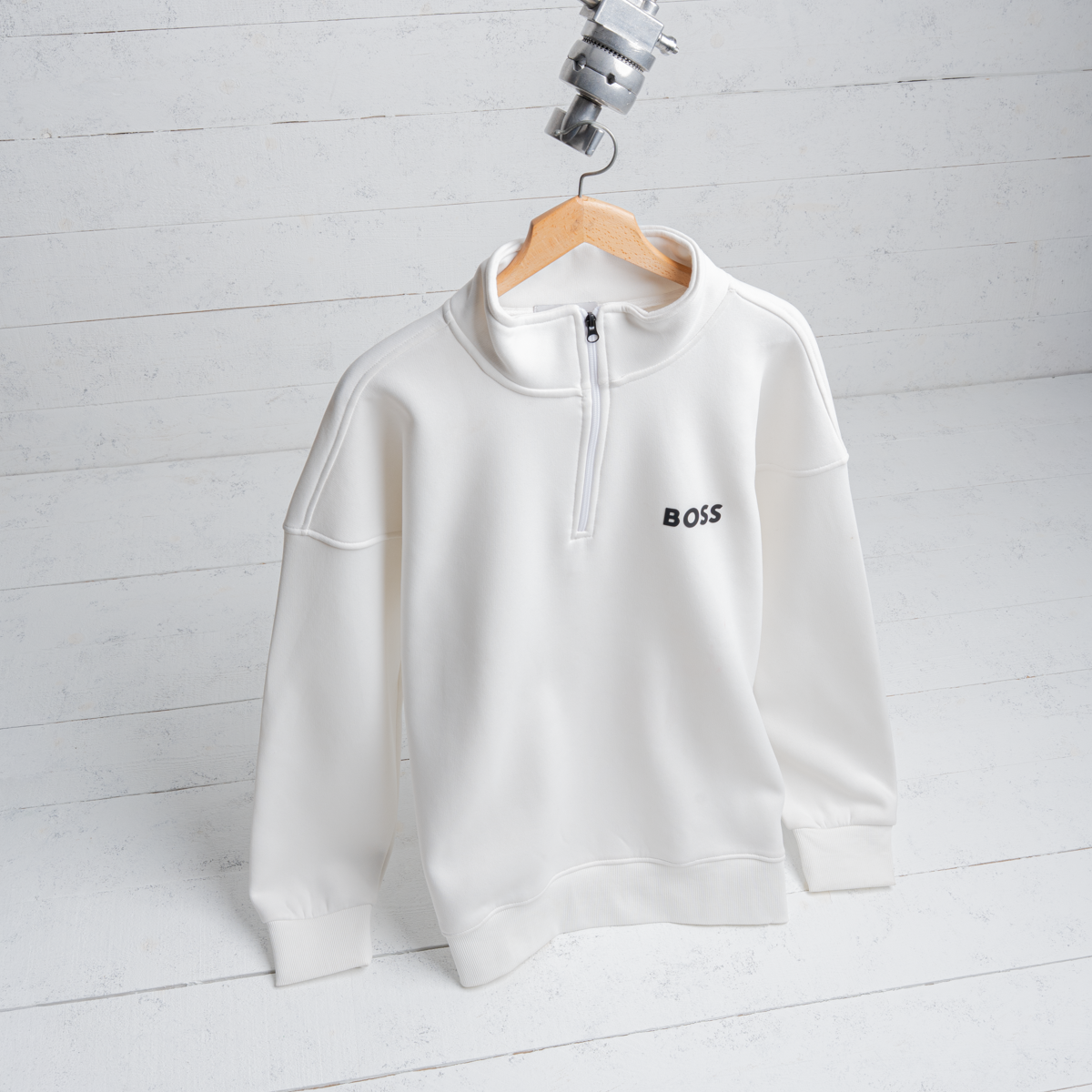BOSS Quarter Zip Pullover
