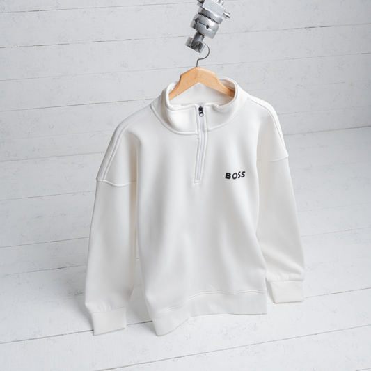 BOSS Quarter Zip Pullover