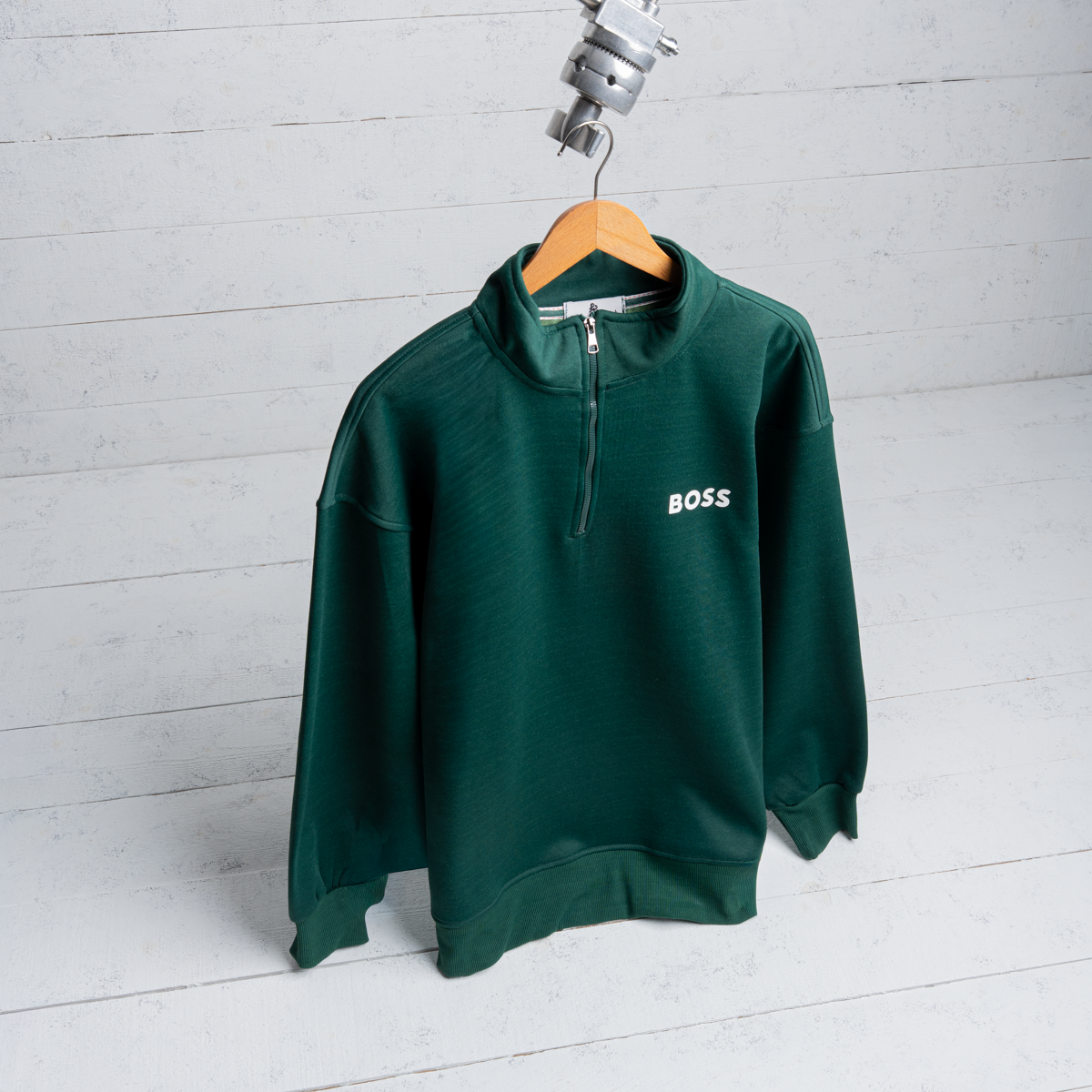 BOSS Quarter Zip Pullover