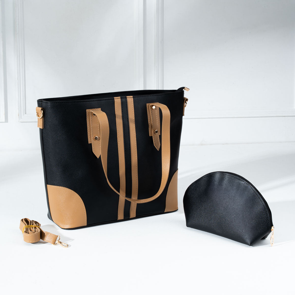 Sophisticated Women’s Leather Essentials Set