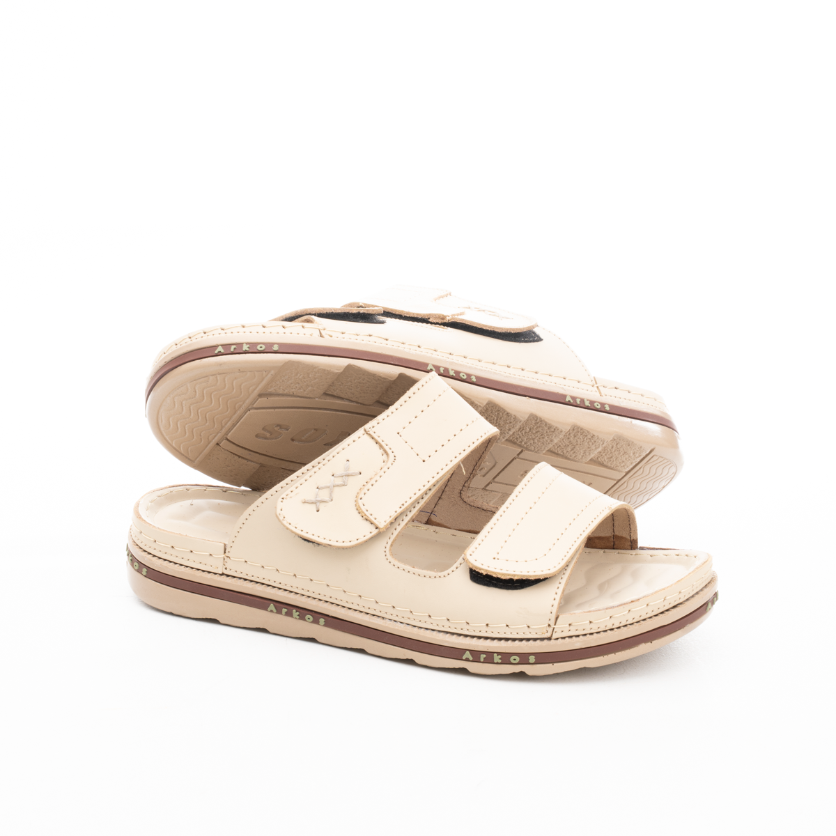Men’s Genuine Leather Comfort Slippers