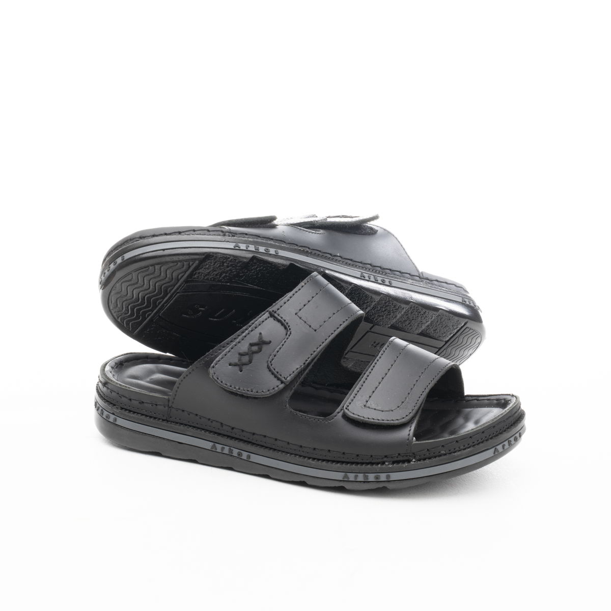 Men’s Genuine Leather Comfort Slippers