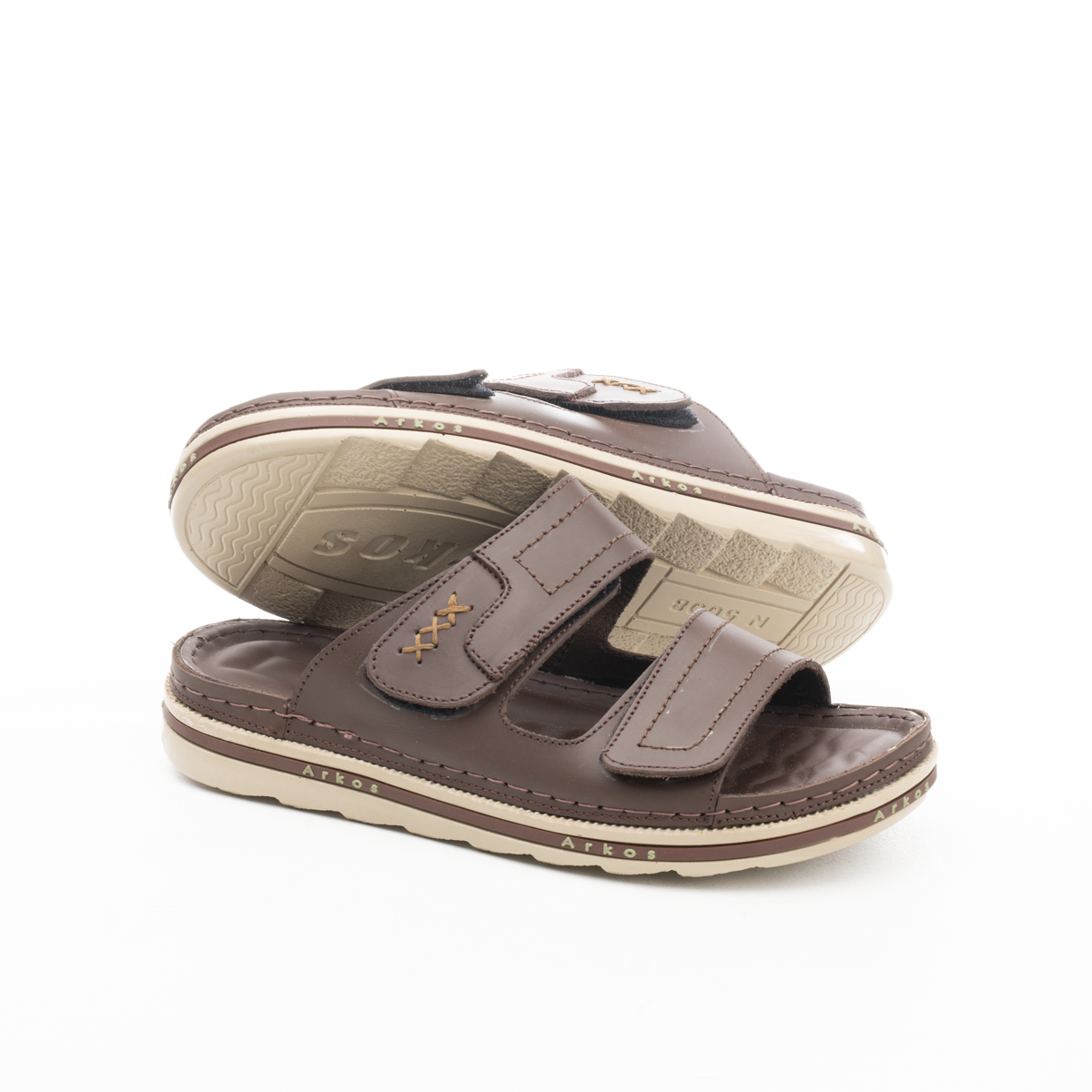Men’s Genuine Leather Comfort Slippers