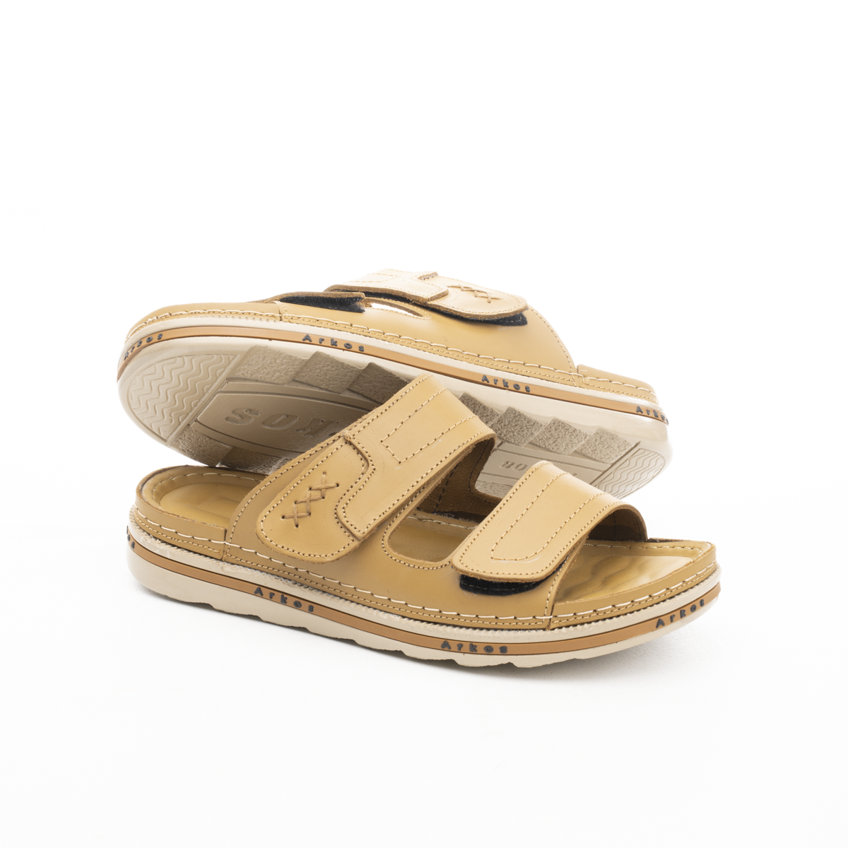 Men’s Genuine Leather Comfort Slippers
