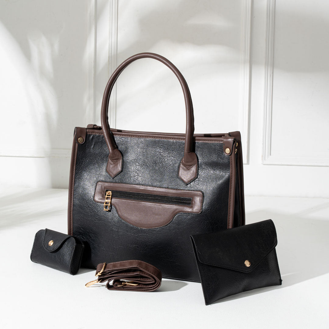 Luxury Women’s Leather Trio Set