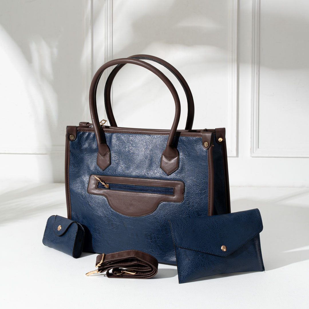 Luxury Women’s Leather Trio Set