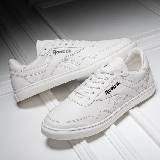 REEBOK Durable Leather Flat Shoes for Men