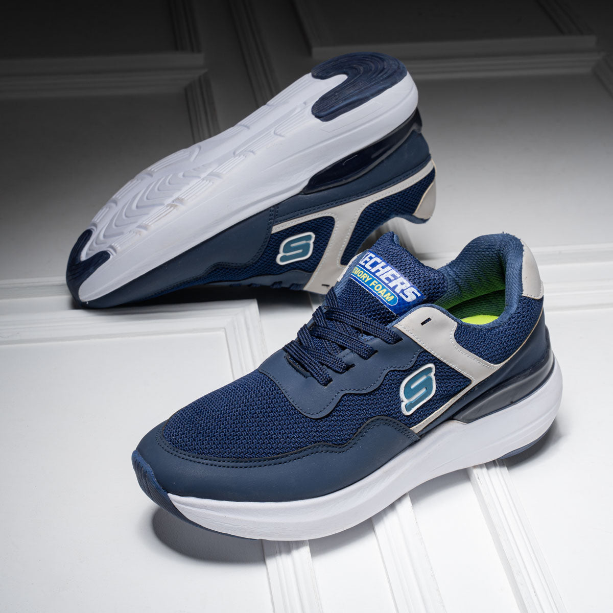Premium Knitted Skechers Shoes for Men