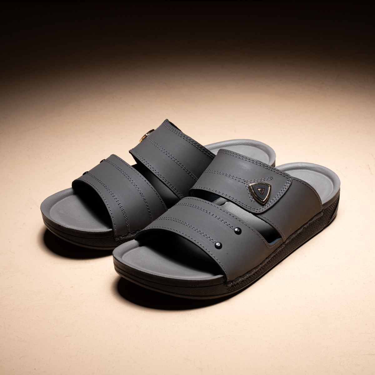 Men's Leather Slide