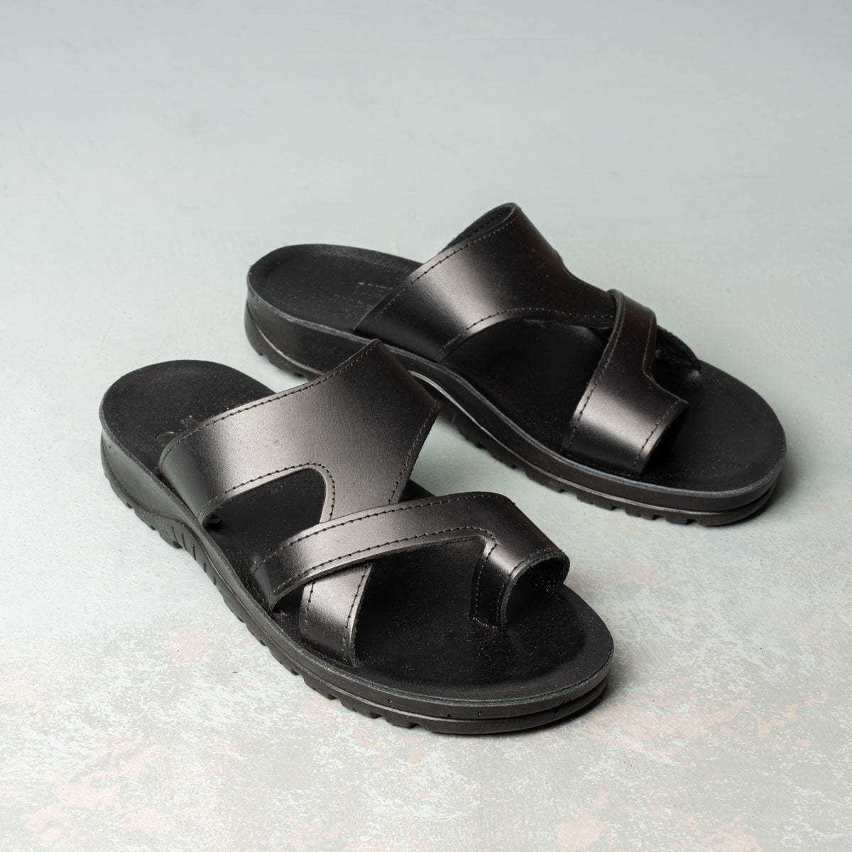 Men’s All-Season Genuine Leather Slippers