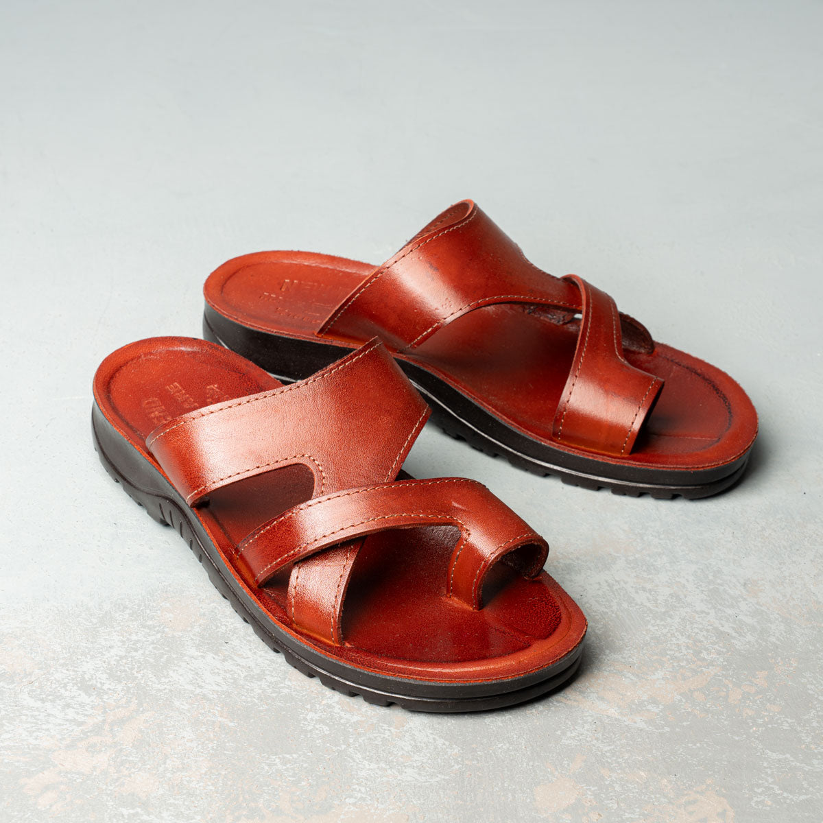 Men’s All-Season Genuine Leather Slippers
