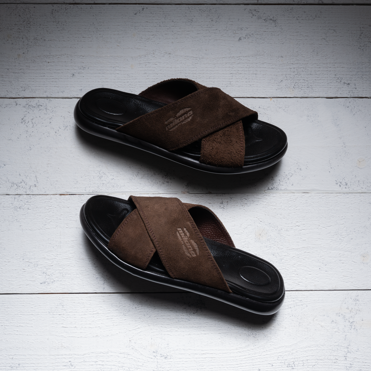 Milano Cross Suede Slipper