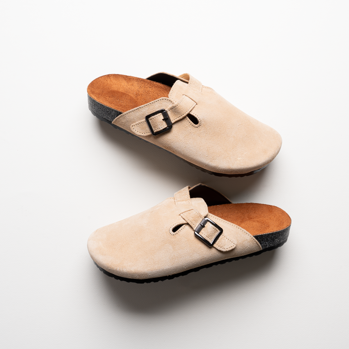 Suede Slip-On Comfort Clog