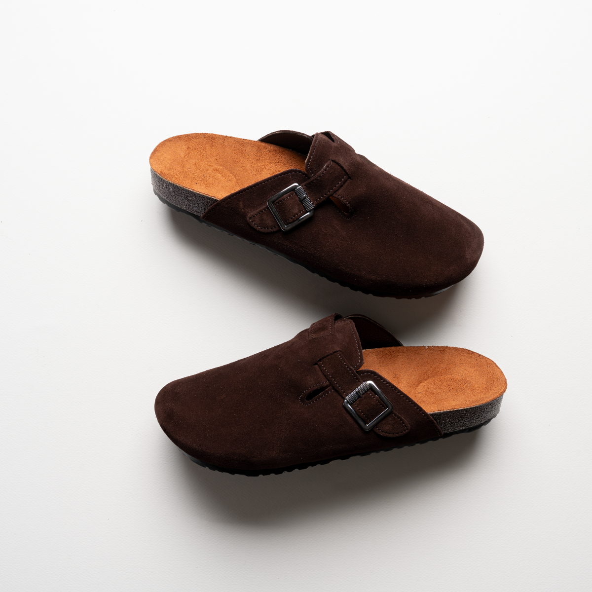 Suede Slip-On Comfort Clog
