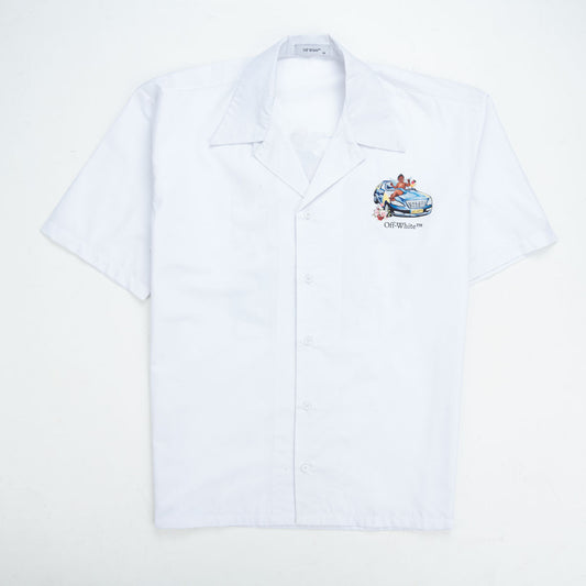 Amr Diab Signature Off-White Chemise