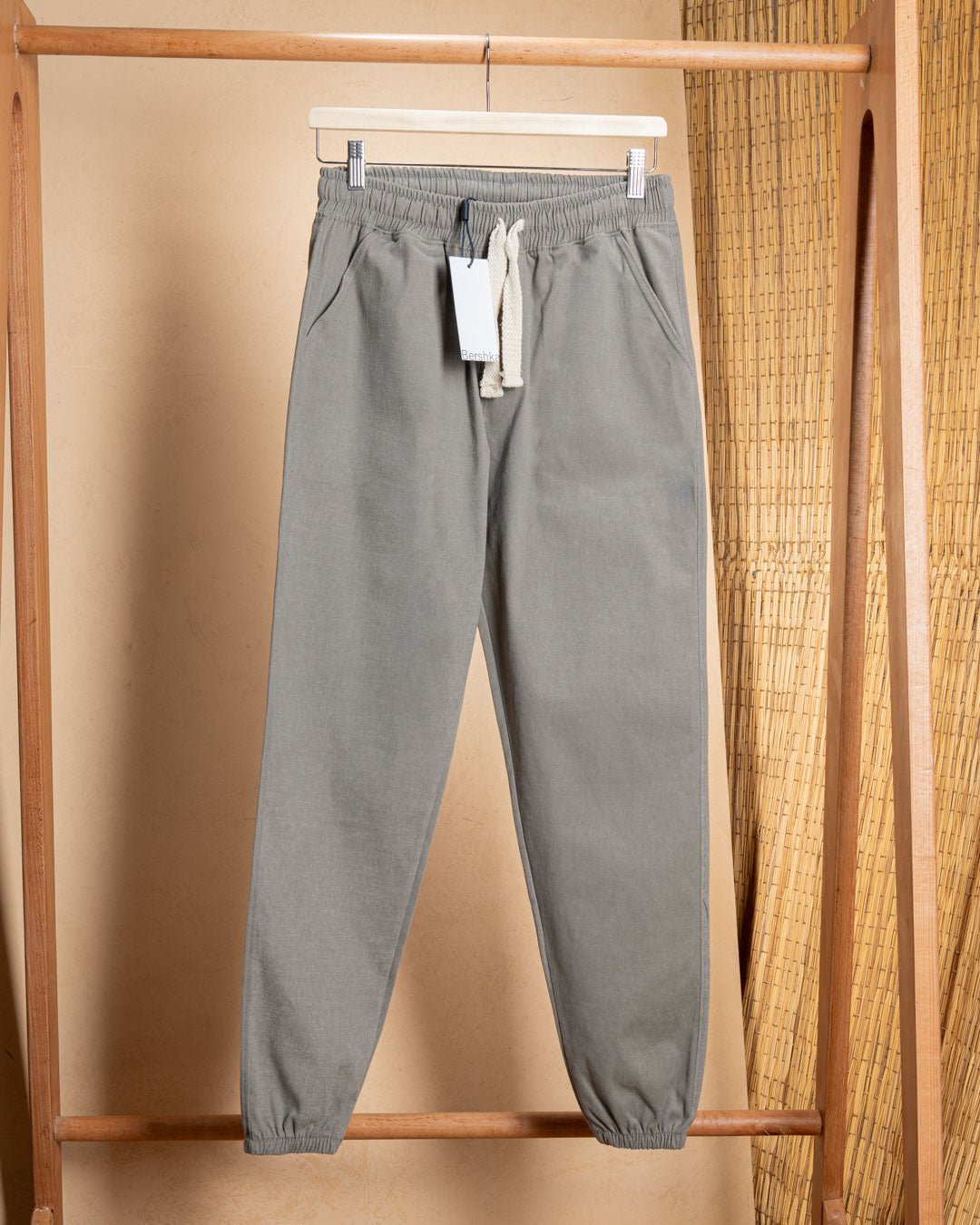 BERSHKA Premium Gabardine Trousers