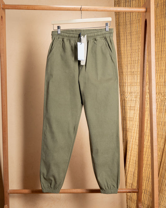 BERSHKA Premium Gabardine Trousers