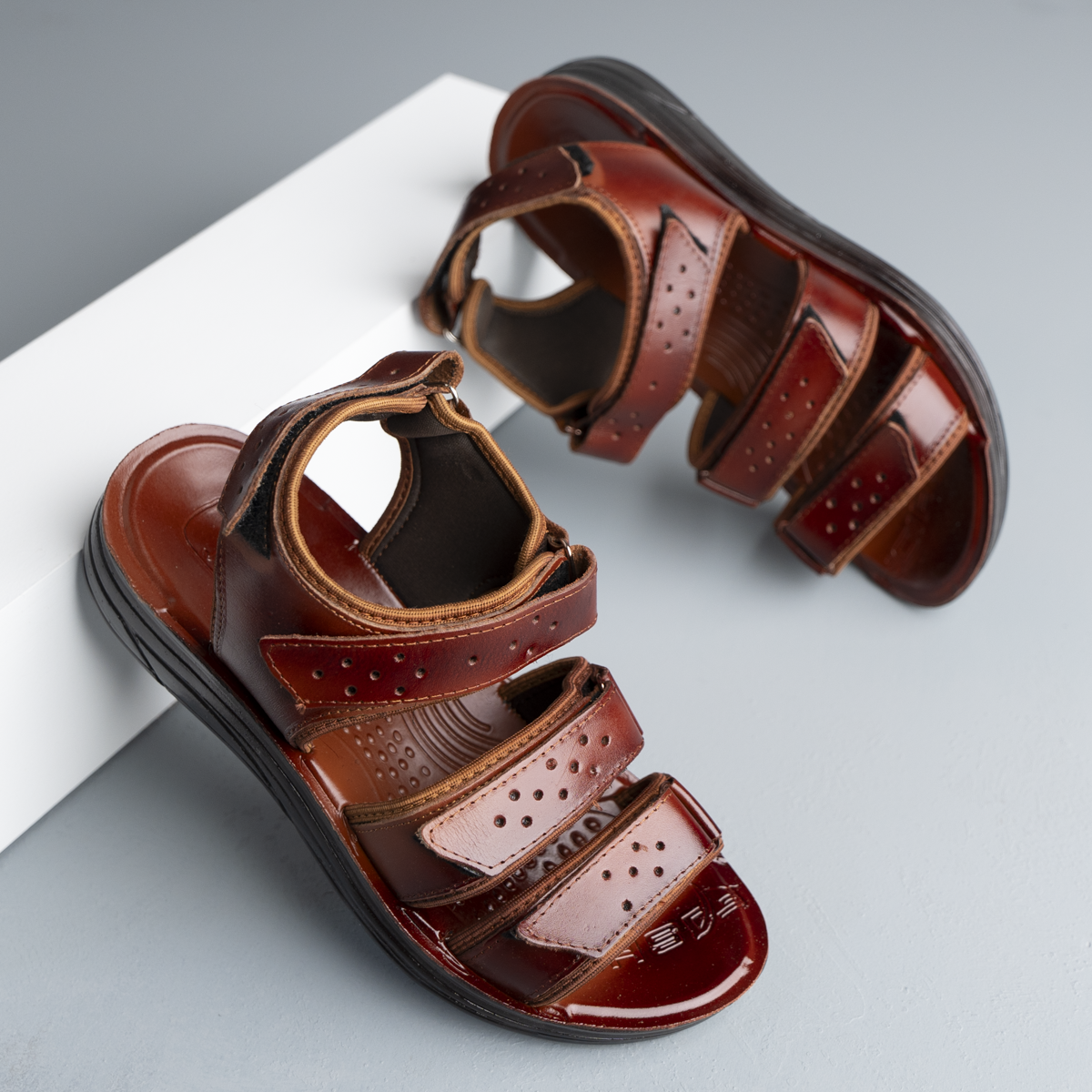 Men's Genuine Leather Sandal – Medical Sole