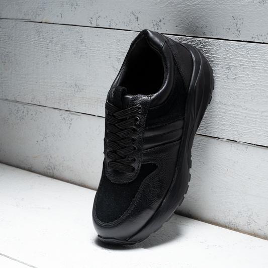 Men's Leather Suede Sneaker