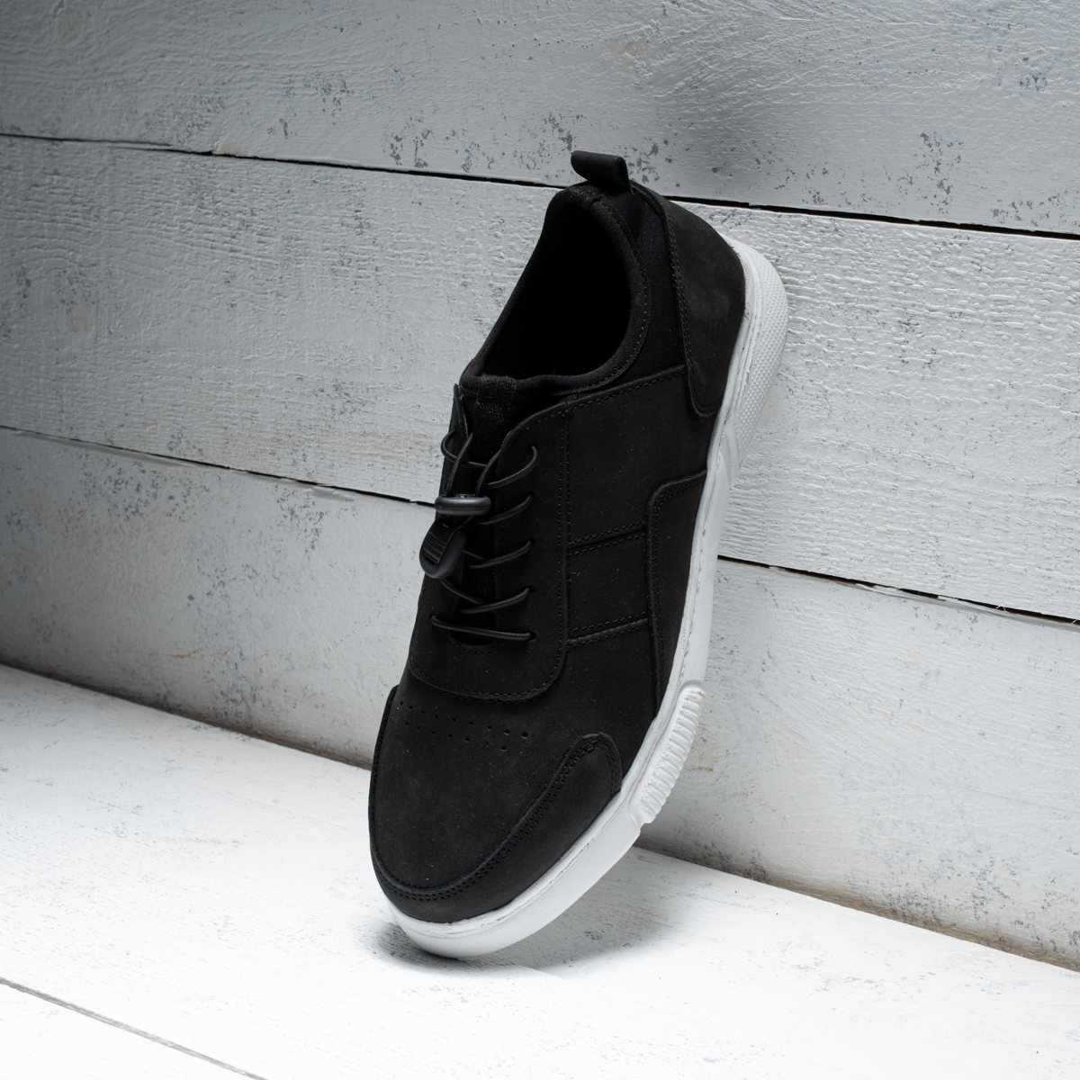 Men's Suede Elastic Sneaker