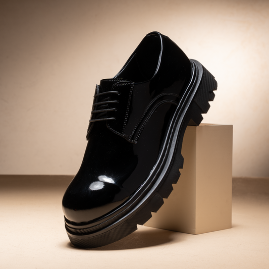 Glossy Leather Shoes